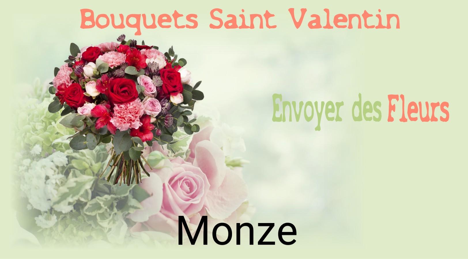 Roses de Saint-Valentin livrées à Monze